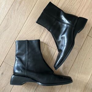 Andre Assous Black Ankle Boots